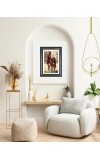Horse And Her Foal Photo Wall & Table Frame | 16x20 Inch Black Designer | Perfect For Gifting & Home Decor (F9612)