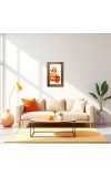 Adhi Shankarcharya Digital Golden Balck Color Photo Frame | Hindu Religious Wall Decor | 10x16 Inches - Inspirational Wall Art For Office, Home Decor - Ideal Spiritual Gift (F16937)