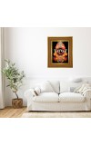 Lord Jaganaath Photo Frame 14x18 Inches-Brown Wooden Frame For Home, Office & Temple Decoration And Gifting (F6259)