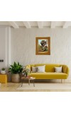 Mother Nature Photo Frame 12x16 Inches-Brown Wooden Frame For Home, Office & Temple Decoration And Gifting (F6420)
