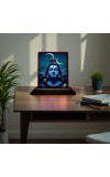 Car Desk/Table Top Lord Shiva Wooden Photo Stand â€“ 3x4 Inches, Compact & Stylish Spiritual Display For Car, Home & Office (Pack Of 1) (F15115)