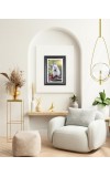 Cute Bunny Rabbit Photo Wall & Table Frame | 12x16 Inch Black Designer | Perfect For Gifting & Home Decor (F9623)
