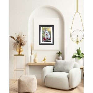 Cute Bunny Rabbit Photo Wall & Table Frame | 12x16 Inch Black Designer | Perfect For Gifting & Home Decor (F9623) Cute Bunny Rabbit Photo Wall & Table Frame | 12x16 Inch Black Designer | Perfect For Gifting & Home Decor (F9623)