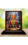 Car Desk/Table Top Arulmigu Annamalaiyar(Lord Shivaa) Wooden Photo Stand 3x4 Inches, Compact & Stylish Spiritual Display For Car, Home & Office (Pack Of 1) (F14315)