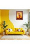 Lord Hanuman Photo Frame Religious Wall & Table Decor Frame | Lord Hanuman Spiritual Photo Frame For Home, Temple & Office | Decorative Hindu God & Goddess Frame (Pack Of 1) (F17991)