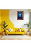 Mata Saraswati Photo Frame 21X25 Inch Religious Wall & Table Decor Frame | Mata Saraswati Spiritual Photo Frame For Home, Temple & Office (F18052X21X25)