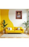 Lord Ganesha Photo Frame 13X17 Inch Religious Wall & Table Decor Frame | Lord Ganesha Spiritual Photo Frame For Home, Temple & Office | Decorative Hindu God & Goddess Frame (Pack Of 1) (F17994)