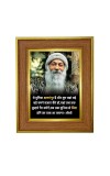 Oshoo Photo Frame 10x14 Inches-Brown Wooden Frame For Home, Office & Temple Decoration And Gifting (F6300)