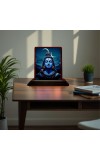 Car Desk/Table Top Lord Shiva Wooden Photo Stand 3x4 Inches, Compact & Stylish Spiritual Display For Car, Home & Office (Pack Of 1) (F15154)