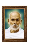 Shree Narayan Guru Swami Big Photo Frame - 20x28 Inches For Home,Temple & Office Decoration (F11176)