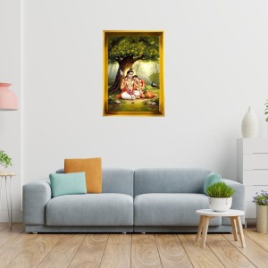 Lord Ram And Sita Golden Photo Frame - 16x20 Inches | Elegant Wooden Frame For Home, Office & Temple Decoration | Spiritual Wall & Table Decor And Gift Item (F9791) Lord Ram And Sita Golden Photo Frame - 16x20 Inches | Elegant Wooden Frame For Home, Office & Temple Decoration | Spiritual Wall & Table Decor And Gift Item (F9791)