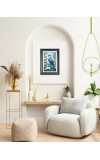 Bluebird Photo Wall & Table Frame | 14x18 Inch Black Designer | Perfect For Gifting & Home Decor (F9568)