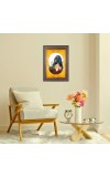 Saadhguru Spiritual Guru Digital Photo In Designer Frame, Size 12x18 Inch | Hindu Religious Picture For Home Temple, Office & Gift | Wall Art & Pooja Decor (F10476)