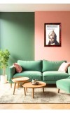 Paramahamsa Yogananda Photo Frame For Wall & Table | 7x9 Inch Golden Cherry Finish | Decorative Paramahamsa Yogananda Photo Frame For Home, Office & Pooja Room (F11754)