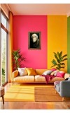 Rabindranath Tagore Big Photo Frame - 20x28 Inches For Home,Temple & Office Decoration (F11214)