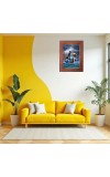 Lord Shiva Photo Frame Religious Wall & Table Decor Frame | Lord Shiva Spiritual Photo Frame For Home, Temple & Office | Decorative Hindu God & Goddess Frame (Pack Of 1) (F17977)