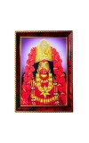 Jai Maa Kali Photo Frame For Wall & Table | 7x9 Inch Golden Cherry Finish | Decorative Jai Maa Kali Photo Frame For Home, Office & Pooja Room (F11599)