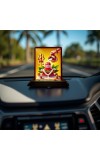 Car Desk/Table Top Shivlingam Wooden Photo Stand 3x4 Inches, Compact & Stylish Spiritual Display For Car, Home & Office (Pack Of 1) (F14145)