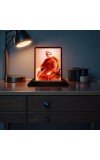 Car Desk/Table Top Swami Vivekananda Wooden Photo Stand 3x4 Inches, Compact & Stylish Spiritual Display For Car, Home & Office (Pack Of 1) (F14634)