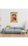 Lord Ram,sita,lakshman.hanuman Golden Photo Frame - 10x14 Inches | Elegant Wooden Frame For Home, Office & Temple Decoration | Spiritual Wall & Table Decor and Gift Item