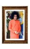 Sri Sathya Sai Baba Big Photo Frame - 20x28 Inches For Home,Temple & Office Decoration (F11269)