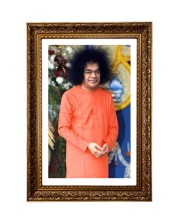 Sri Sathya Sai Baba Big Photo Frame - 20x28 Inches For Home,Temple & Office Decoration (F11269)