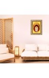 Sri Ramkrishna Spiritual Guru Digital Photo In Designer Frame, Size 8x12 Inch | Hindu Religious Picture For Home Temple, Office & Gift | Wall Art & Pooja Decor (F10415)