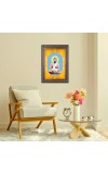 Sri Ramkrishna Spiritual Guru Digital Photo In Designer Frame, Size 10x16 Inch | Hindu Religious Picture For Home Temple, Office & Gift | Wall Art & Pooja Decor (F10473)