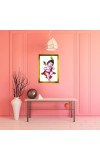 Bala Krishna Golden Photo Frame - 10x14 Inches | Elegant Wooden Frame For Home, Office & Temple Decoration | Spiritual Wall & Table Decor and Gift Item