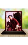 Car Desk/Table Top Swami Vivekananda Wooden Photo Stand 3x4 Inches, Compact & Stylish Spiritual Display For Car, Home & Office (Pack Of 1) (F14629)