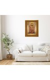 Lord Karthikeya Photo Frame 12x16 Inches-Brown Wooden Frame For Home, Office & Temple Decoration And Gifting (F6261)