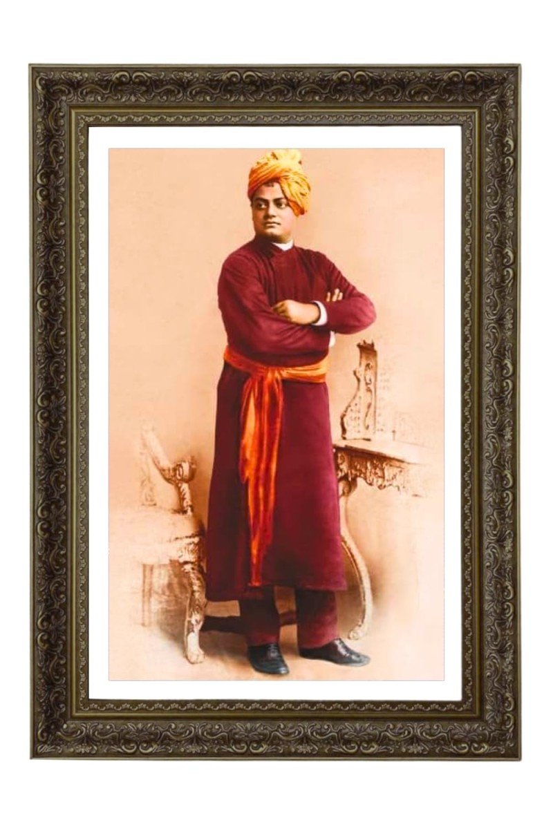 Vertical16X24 Inches Frame Big Photo Frame - 20x28 Inches For Home,Temple & Office Decoration (F10961)