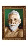 Ramana Maharshi Big Photo Frame - 20x28 Inches For Home,Temple & Office Decoration (F11177)
