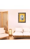 Swami Brahmananda Spiritual Guru Digital Photo In Designer Frame, Size 10x16 Inch | Hindu Religious Picture For Home Temple, Office & Gift | Wall Art & Pooja Decor (F10426)