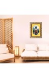 Devi Durga Spiritual Guru Digital Photo In Designer Frame, Size 16x20 Inch | Hindu Religious Picture For Home Temple, Office & Gift | Wall Art & Pooja Decor (F10400)