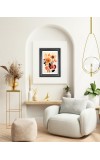 Flower Scenery For Home Photo Wall & Table Frame | 10x14 Inch Black Designer | Perfect For Gifting & Home Decor (F9594)
