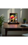 Car Desk/Table Top Feng Shui Vastu Tortoise Wooden Photo Stand 3x4 Inches, Compact & Stylish Spiritual Display For Car, Home & Office (Pack Of 1) (F14576)