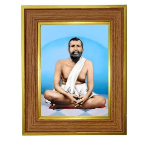 Sri Ramkrishnaa Photo Frame 14x18 Inches-Brown Wooden Frame For Home, Office & Temple Decoration And Gifting (F6412) Sri Ramkrishnaa Photo Frame 14x18 Inches-Brown Wooden Frame For Home, Office & Temple Decoration And Gifting (F6412)