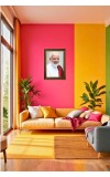 Narendra Modi Damudar Big Photo Frame - 20x28 Inches For Home,Temple & Office Decoration (F11227)