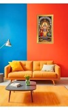 Lord Murugaan,Skanda,Subrahmanya Digital Golden Color Photo Frame | Hindu Religious Wall Decor | 10x17 Inches - Inspirational Wall Art For Office, Home Decor - Ideal Spiritual Gift (F10323)