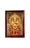 Lord Ganesha Photo Frame For Wall & Table | 7x9 Inch Golden Cherry Finish | Decorative Lord Ganesha Photo Frame For Home, Office & Pooja Room (F11923)