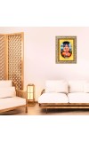 Sripada Sri Vallabha Spiritual Guru Digital Photo In Designer Frame, Size 8x12 Inch | Hindu Religious Picture For Home Temple, Office & Gift | Wall Art & Pooja Decor (F10421)