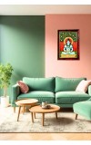 Lord Shiva Photo Frame For Wall & Table | 7x9 Inch Golden Cherry Finish | Decorative Lord Shiva Photo Frame For Home, Office & Pooja Room (F11766)