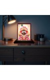 Car Desk/Table Top Lord Jagannath Wooden Photo Stand 3x4 Inches, Compact & Stylish Spiritual Display For Car, Home & Office (Pack Of 1) (F14598)