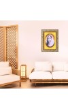 Sri Sarada Devi Spiritual Guru Digital Photo In Designer Frame, Size 14x18 Inch | Hindu Religious Picture For Home Temple, Office & Gift | Wall Art & Pooja Decor (F10422)