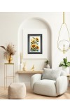 Sunflower Photo Wall & Table Frame | 10x14 Inch Black Designer | Perfect For Gifting & Home Decor (F9657)