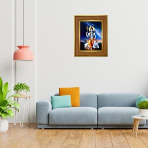 Har Har Mahadev Photo Frame 18x22 Inches-Brown Wooden Frame For Home, Office & Temple Decoration And Gifting (F6402) Har Har Mahadev Photo Frame 18x22 Inches-Brown Wooden Frame For Home, Office & Temple Decoration And Gifting (F6402)