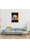 Lord Shiva And Parvati Golden Photo Frame - 10x14 Inches | Elegant Wooden Frame For Home, Office & Temple Decoration | Spiritual Wall & Table Decor And Gift Item (F9767)