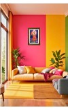 Ramdev Pir Big Photo Frame - 20x28 Inches For Home,Temple & Office Decoration (F11187)