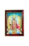 Ma Jagaddathri Photo Frame For Wall & Table | 7x9 Inch Golden Cherry Finish | Decorative Ma Jagaddathri Photo Frame For Home, Office & Pooja Room (F11483)